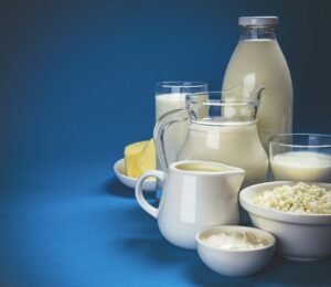 Milk and egg